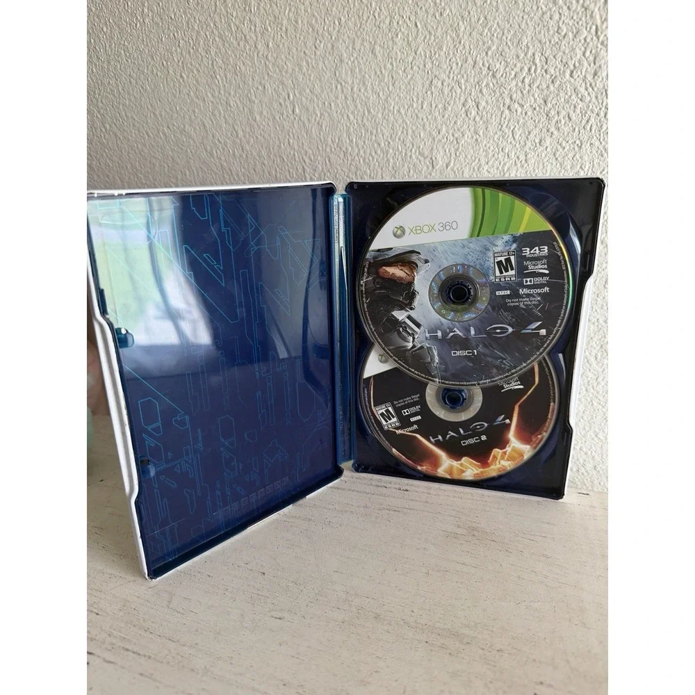 Halo 4 Limited Collector's Edition Steelbook for Xbox 360 Game Included‎
